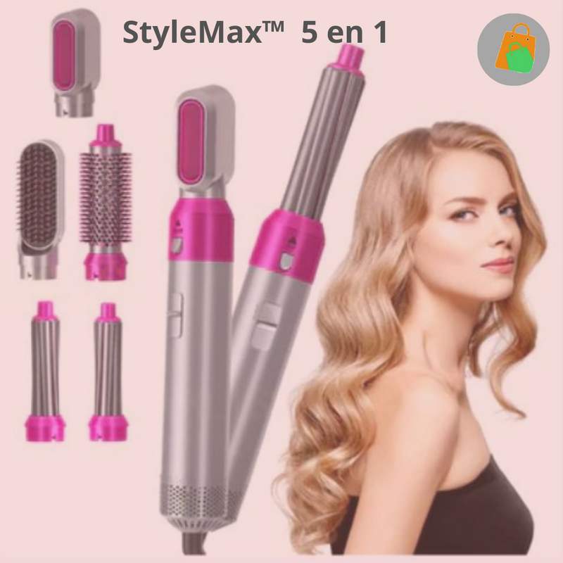 StyleMax™ Cepillo Alisador Secador 5 En 1