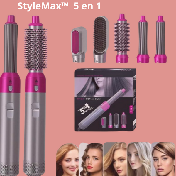 StyleMax™ Cepillo Alisador Secador 5 En 1